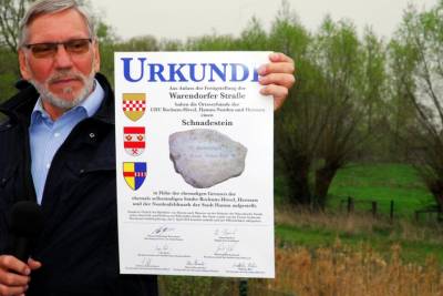 2014-04-04: Einweihung des Schnadesteins - 