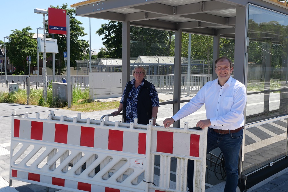 Die CDU Heessen fordert die Beseitigung von Schmierereien am Bahnhof Heessen und hlt eine Videobeobachung fr angebracht.